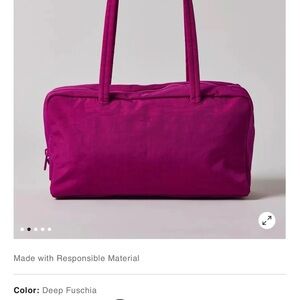 Baggu deep fuchsia bowler bag